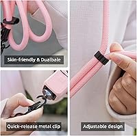 Vista 7 de Funda de silicona para bolsillo 3 y cordón para el cuello, funda protectora para lentes, resistente a los arañazos, ajustable, fácil de transportar