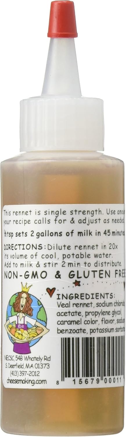 Liquid Animal Rennet - 2 oz.