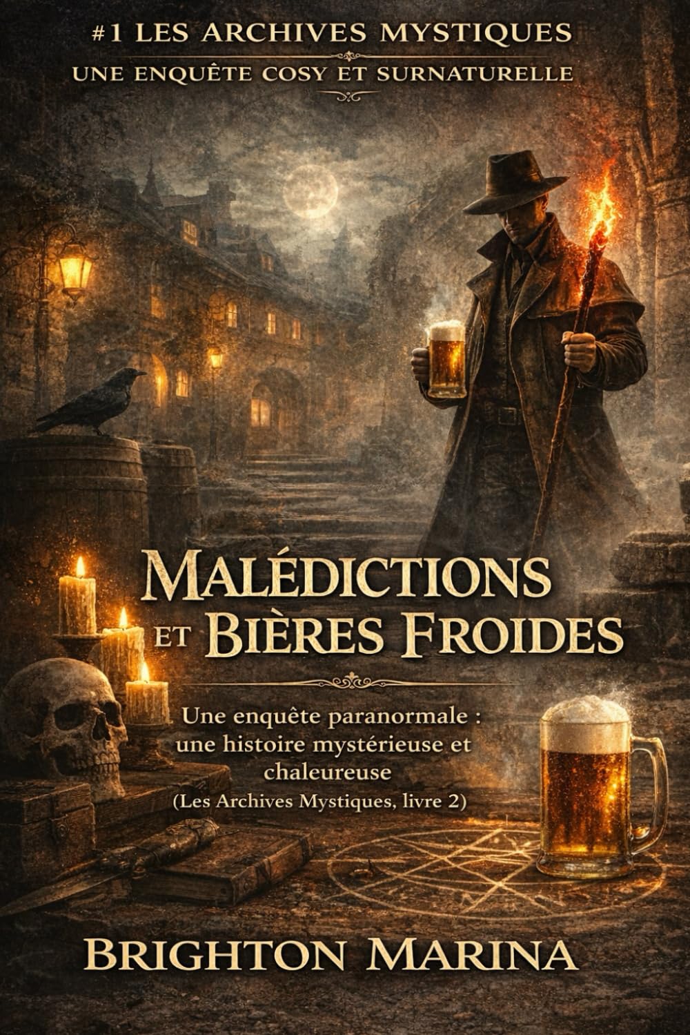 MALÉDICTIONS ET BIÈRES FROIDES: Une enquête paranormale : une histoire mystérieuse et chaleureuse (Les Archives Mystiques, livre 2) (Les Archives Mystiques – Une enquête cosy et surnaturelle)