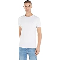 Tommy Hilfiger Uomo T-Shirt Maniche Corte Core Stretch Slim Fit