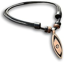 HANA LIMA Surferkette Surferhalskette Surfschmuck Lederkette Halskette Herren Damen