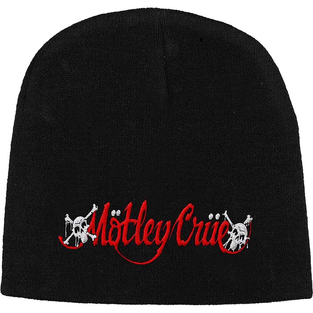 Motley CrueUnisex Adult Dr Feelgood Logo Beanie (One Size) (Black)