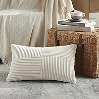 Vista 55 de Fancy Homi - Paquete de 2 fundas de almohada decorativas gris azul pequeño de 14 x 14 pulgadas para sofá, cama, sofá, rústico, estilo granja