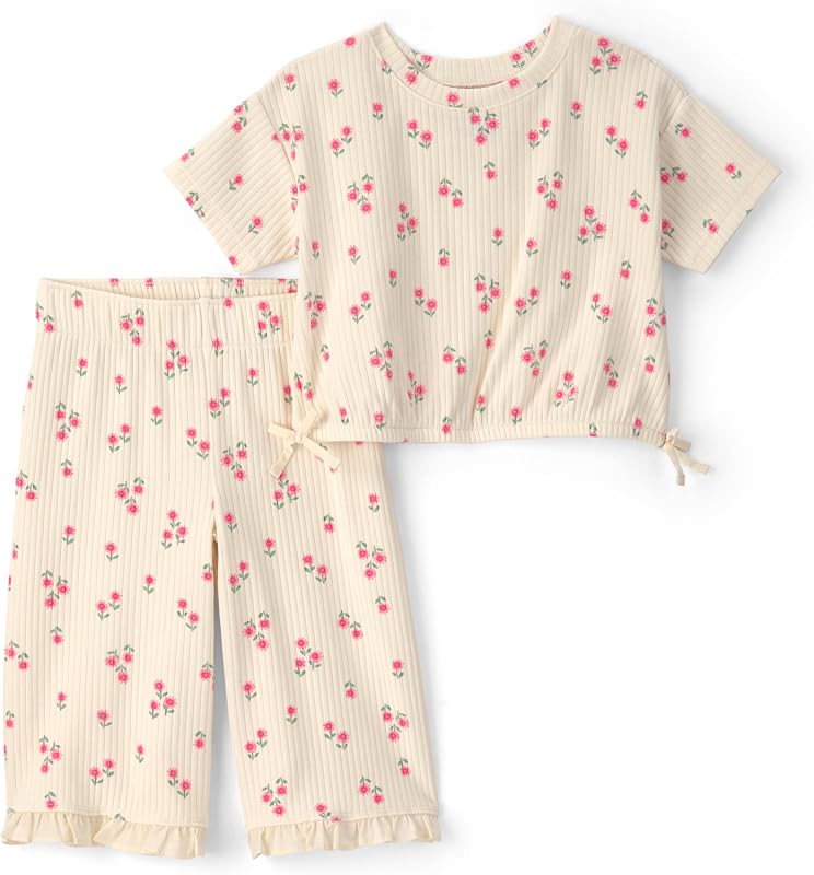 Conjunto de pantalón de 2 piezas para bebé niña