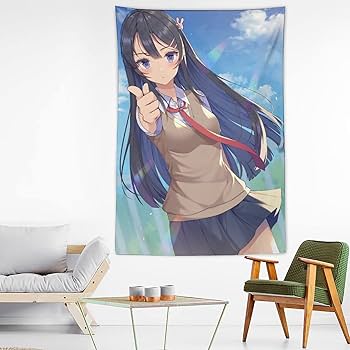 限定 レア 希少 青ブタ 桜島麻衣 タペストリー 4570077762218受注生産】青春ブタ野郎はランドセルガールの夢を