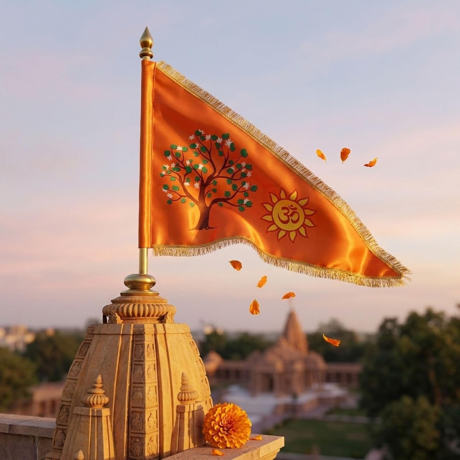 New Ram Mandir Dharma Dhwaj