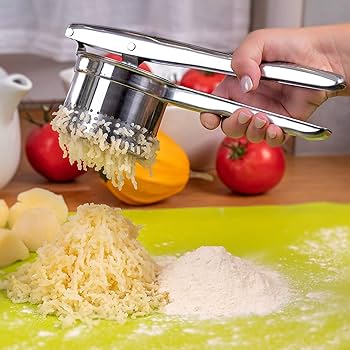 Roestvrij staal Aardappelstamper, Heavy Duty Aardappelpuree Masher, Voedsel Masher Keuken Gereedschap, Hand Wire Food Masher Keuken Tool voor Aardappelen, Avocado, Bonen en Groenten
