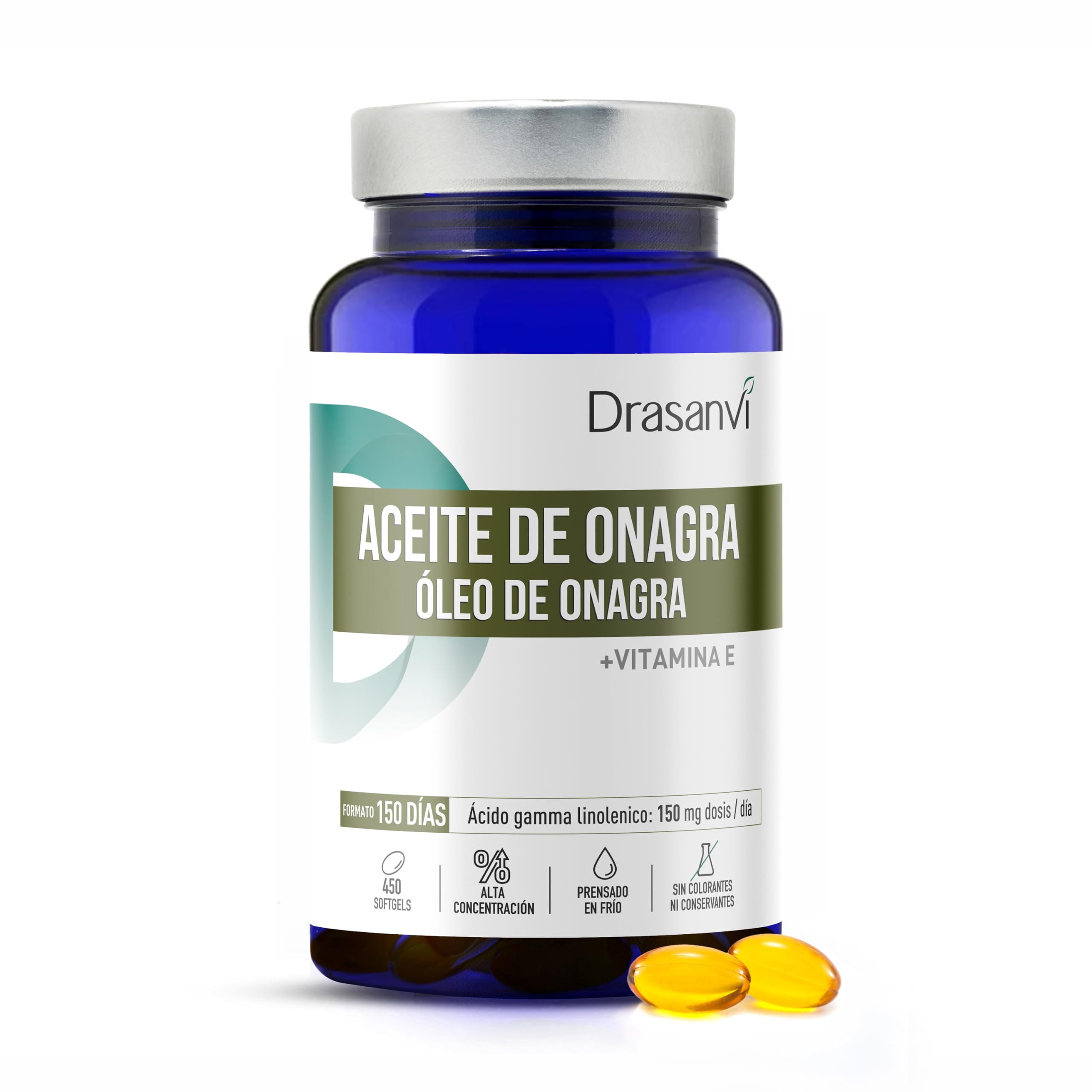 Huile d'Onagre 450 perles de 705mg