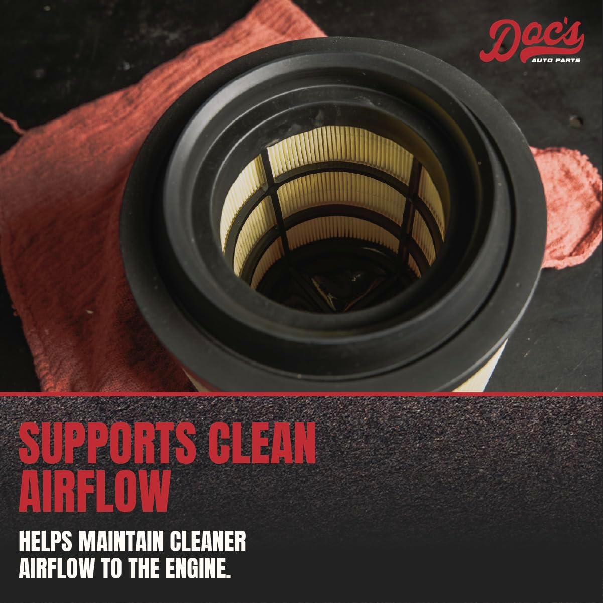 Doc's Engine Air Filter Fits Chevy C1500 5.7L 1988-1995 image 4
