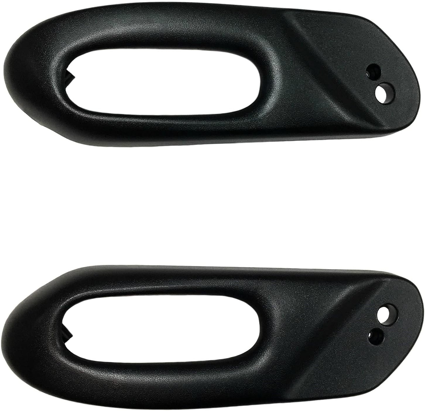 C5 CORVETTE LEFT + RIGHT POWER SEAT SWITCH BEZEL TRIM BLACK FITS 97 thru 04 CORVETTES, Seat