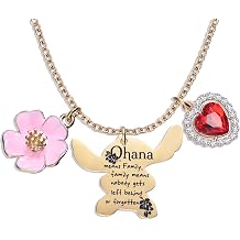 Ohana Means Family Necklace Gifts For Daughter Teens Birthday Gift