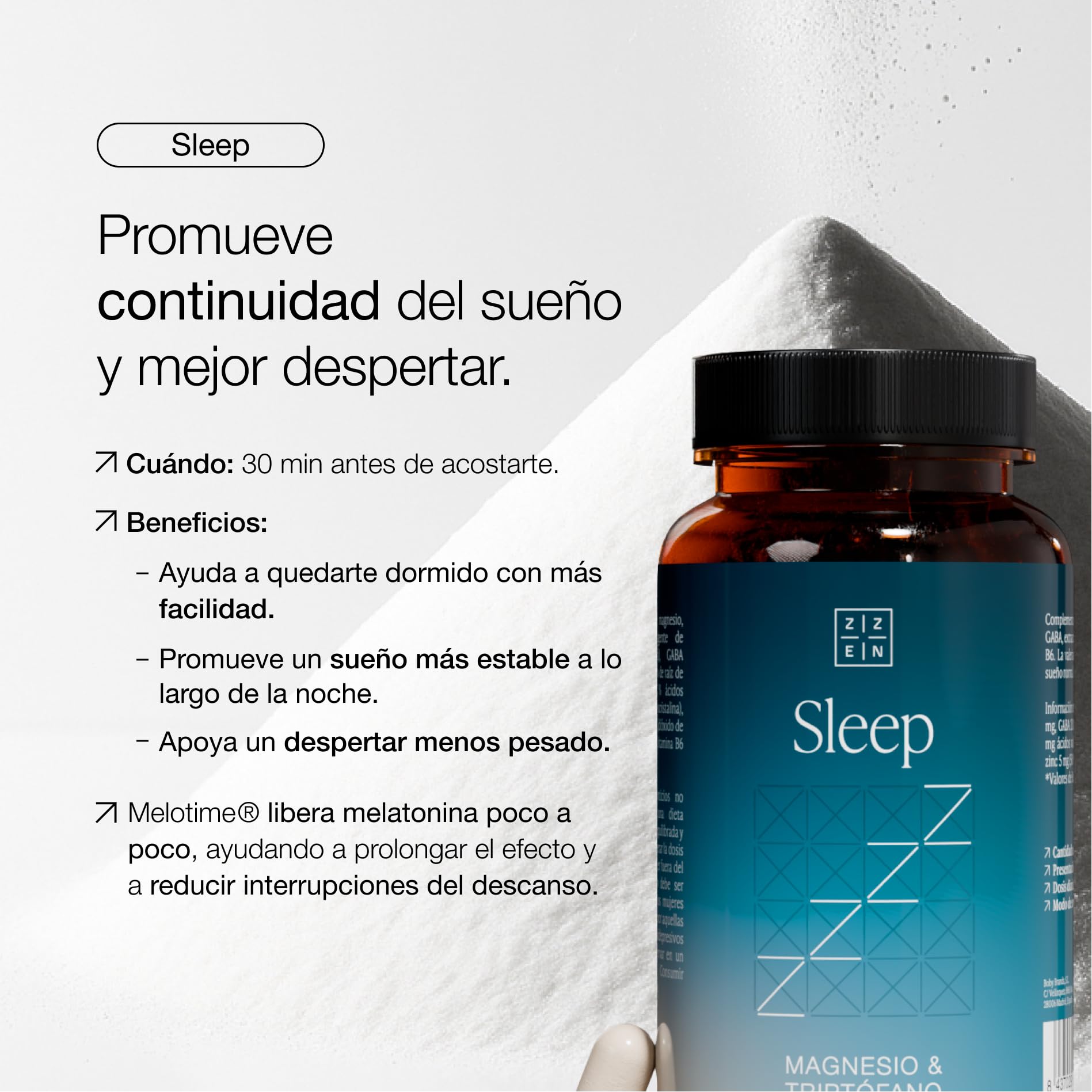 MODO ZZEN - Pack de 3 | Nootrópico para la Memoria, Energía y Concentración (FOCUS) + Ashwagandha KSM-66 para el Estrés (CALM) + Magnesio Bisglicinato y L-Triptófano para el Sueño Profundo (SLEEP)