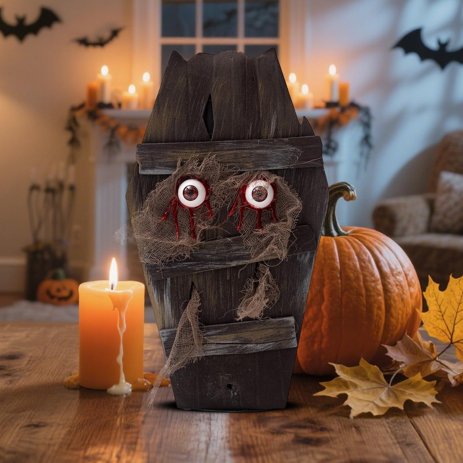Dekoracje Na Halloween Trumna Halloweenowa Chodząca Trumna Z Czujnikiem Do | Akcesoria Na Przyjęcie Na Podwórko Do Ogrodu Sypialni Szkoły Salonu Baru Drzwi Wejściowych Ścieżki