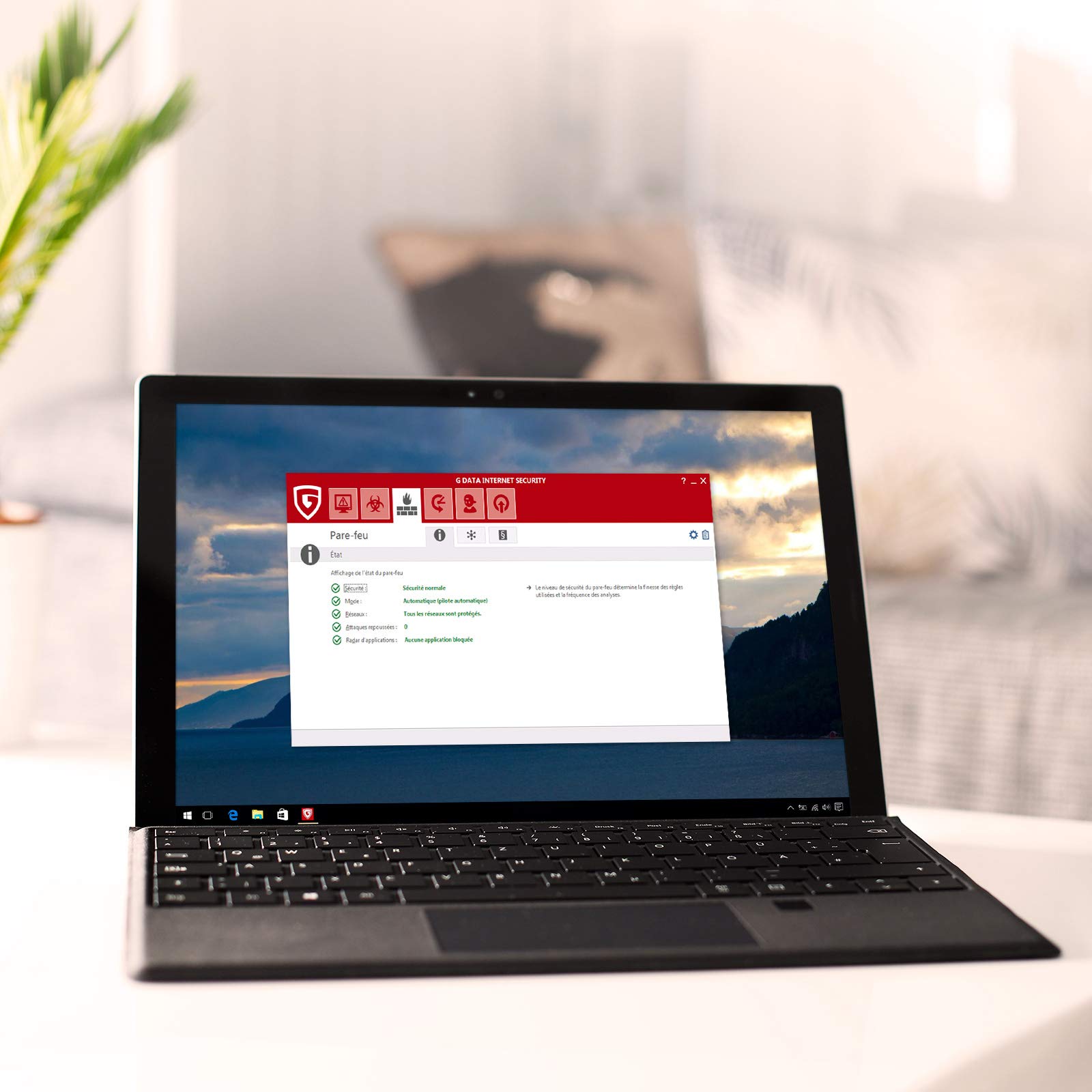 G DATA Internet Security 2019 | 1 appareil | 1 An | PC | Code d'activation PC - envoi par email