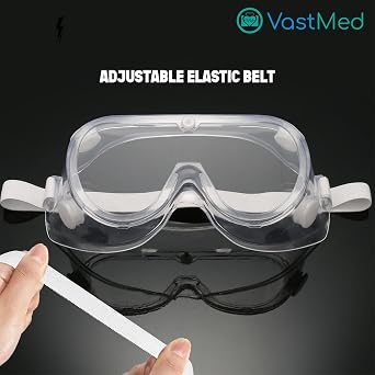 Anti Fog Safety Goggles Protective Safety Goggle with Clear Lens | Eye Protection Goggles for Women Men