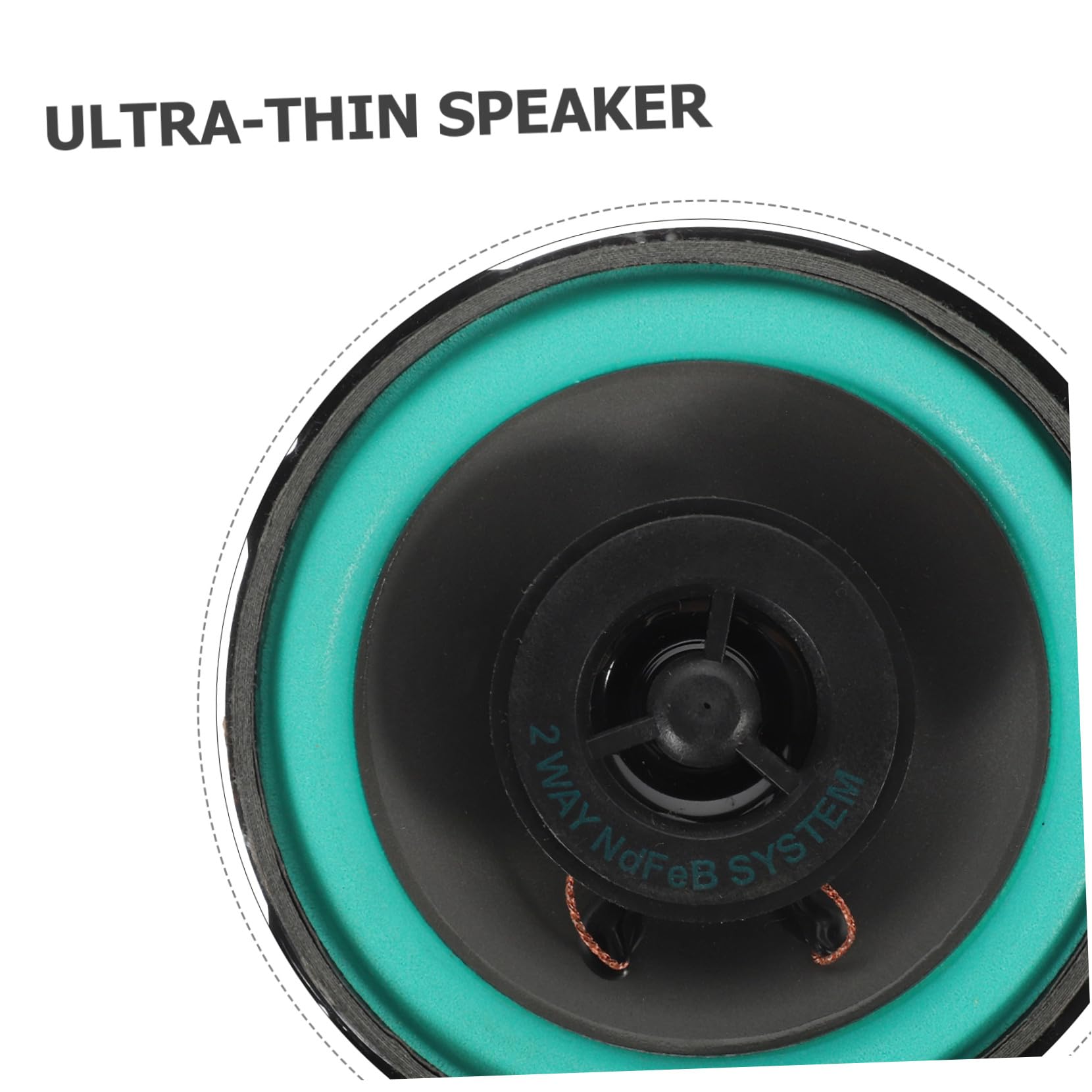 Mobestech 3 Szt 4-Calowy Głośnik Samochodowy Głośniki Samochodowe Akcesoria Audio Samochodowe Głośnik Do Ciężarówki Głośnik Drzwiowy Car Audio Głośnik Stereo Głośniki Zestaw Głośników