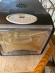 Samson Silent 9 Tray Dehydrator - Digital Stainless Steel Food Dryer For Jerky & Fruits