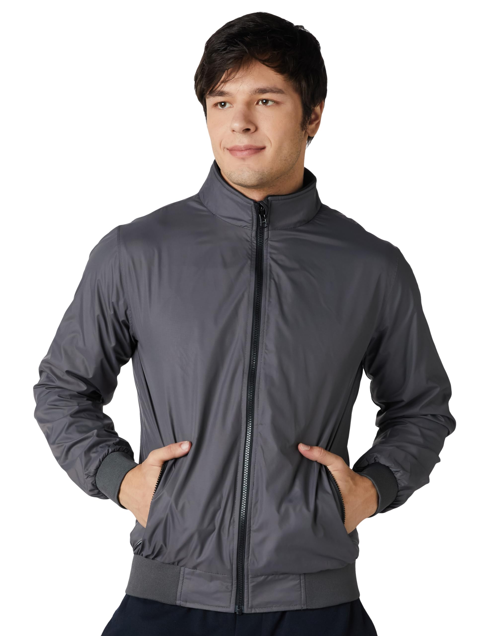 amazon brand - symbol Men's 100% Polyester Regular Jacket-picture-13