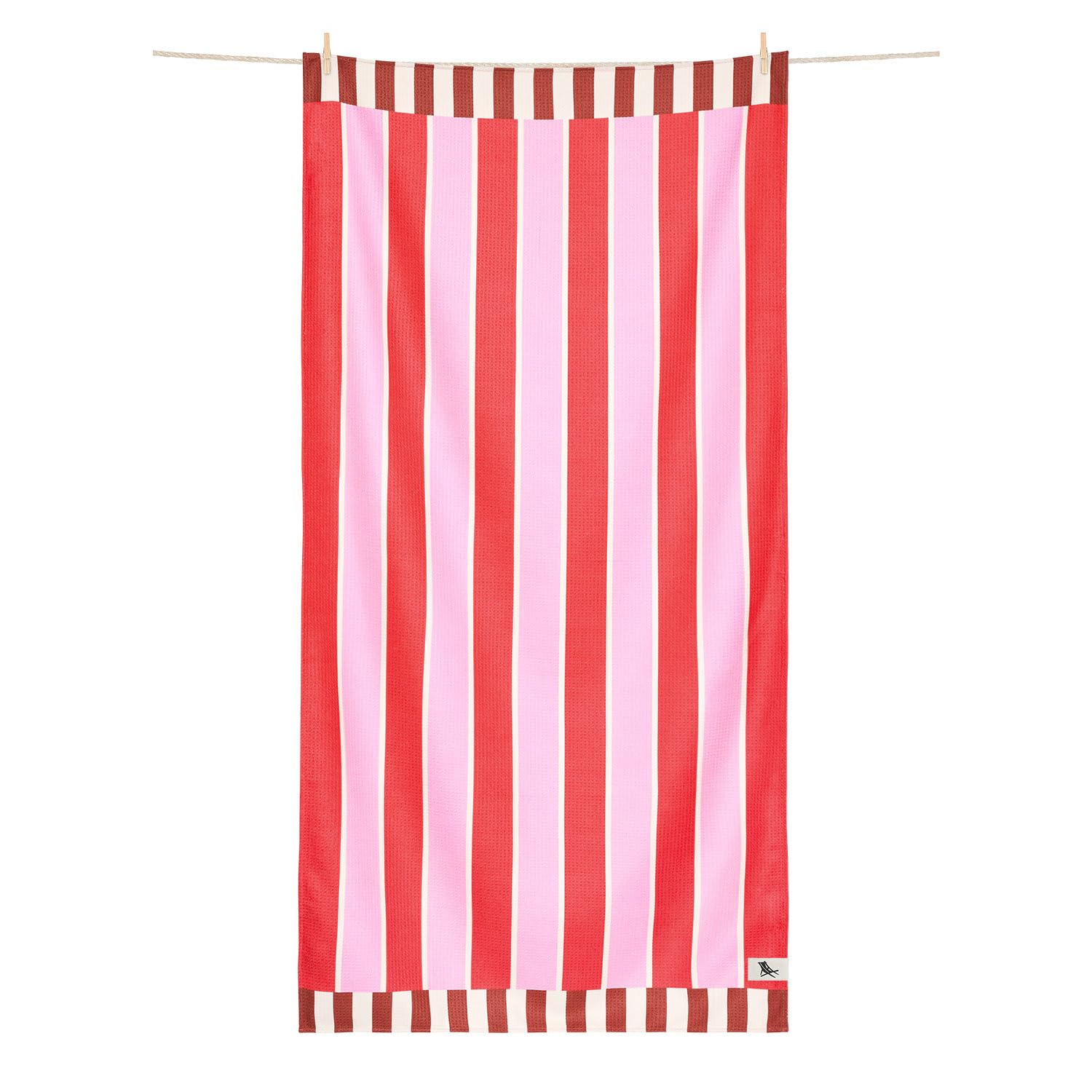 Dock & Bay Bath Towel - For Home - Quick Dry, Super Absorbent - Includes Bag - Cherry Bomb, Extra Large (180x90cm, 71"x35")