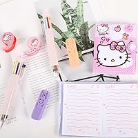 Vista 7 de Cute Back to School Supplies for Teen Girls, Pink Cat Stationery Set, Kawaii Stationary Set Back to School Gifts for Students First Day of School
