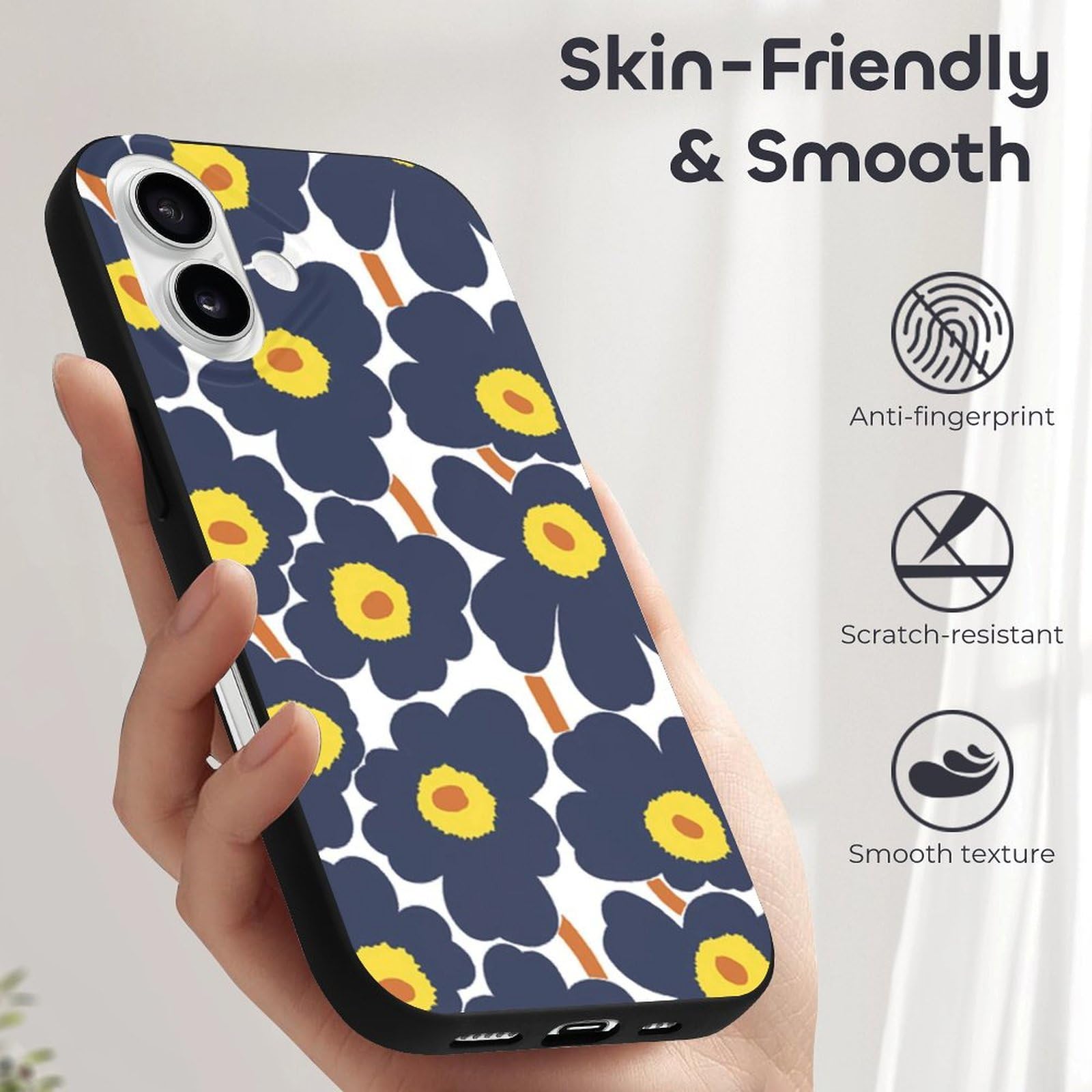 marimekko iPhone16ケース Amazon.co.jp: IPhone16用 ケース マリメッコ 花柄 iPhone 16 ケース