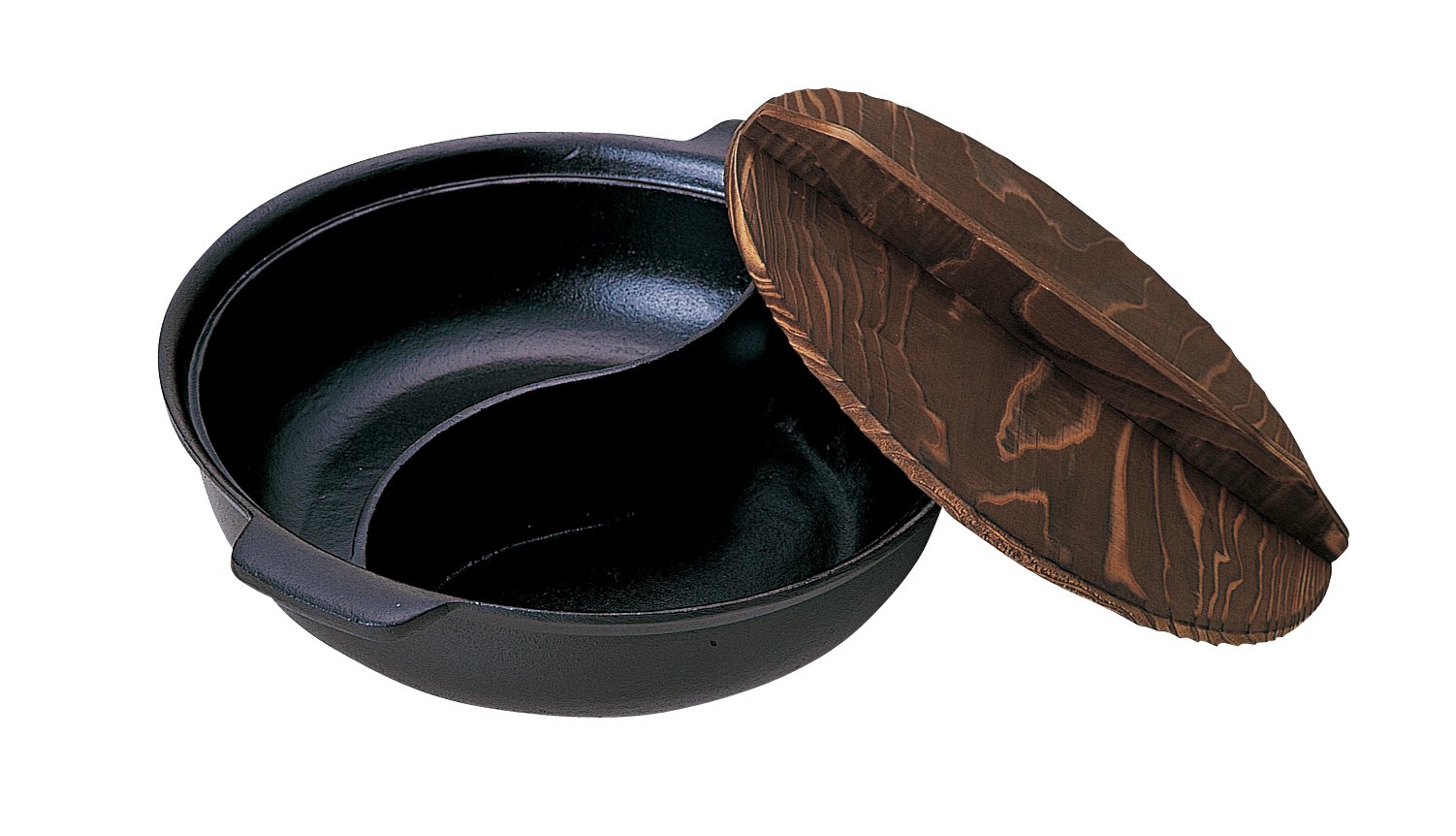 Kawanami Shoten Genpei Pot (Black) 30cm 29-20