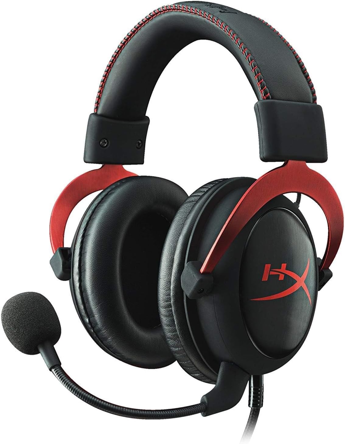 HyperX Cloud II Gaming Headset - 7.1 Surround Sound - Memory Foam Ear Pads - Durable Aluminum Frame, Wired