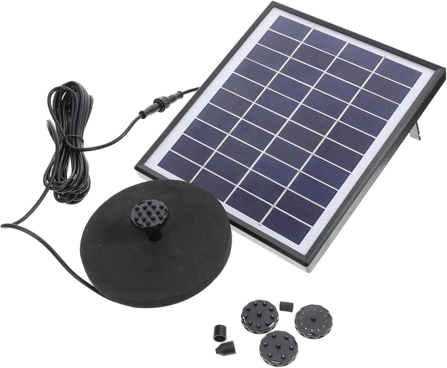 HANABASS H Solar Water Fountain Pump Solar Powered Water Fountain for Garden Outdoor Decoration