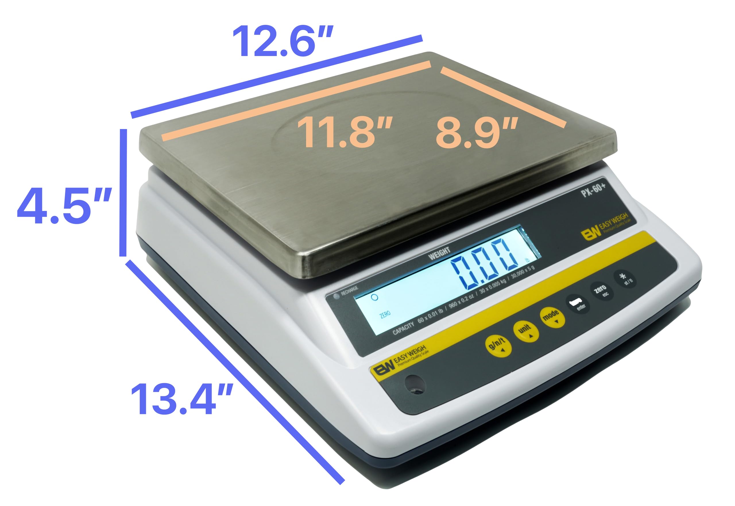 Báscula Digital De Cocina 40 Kg De Capacidad Precisión 1g