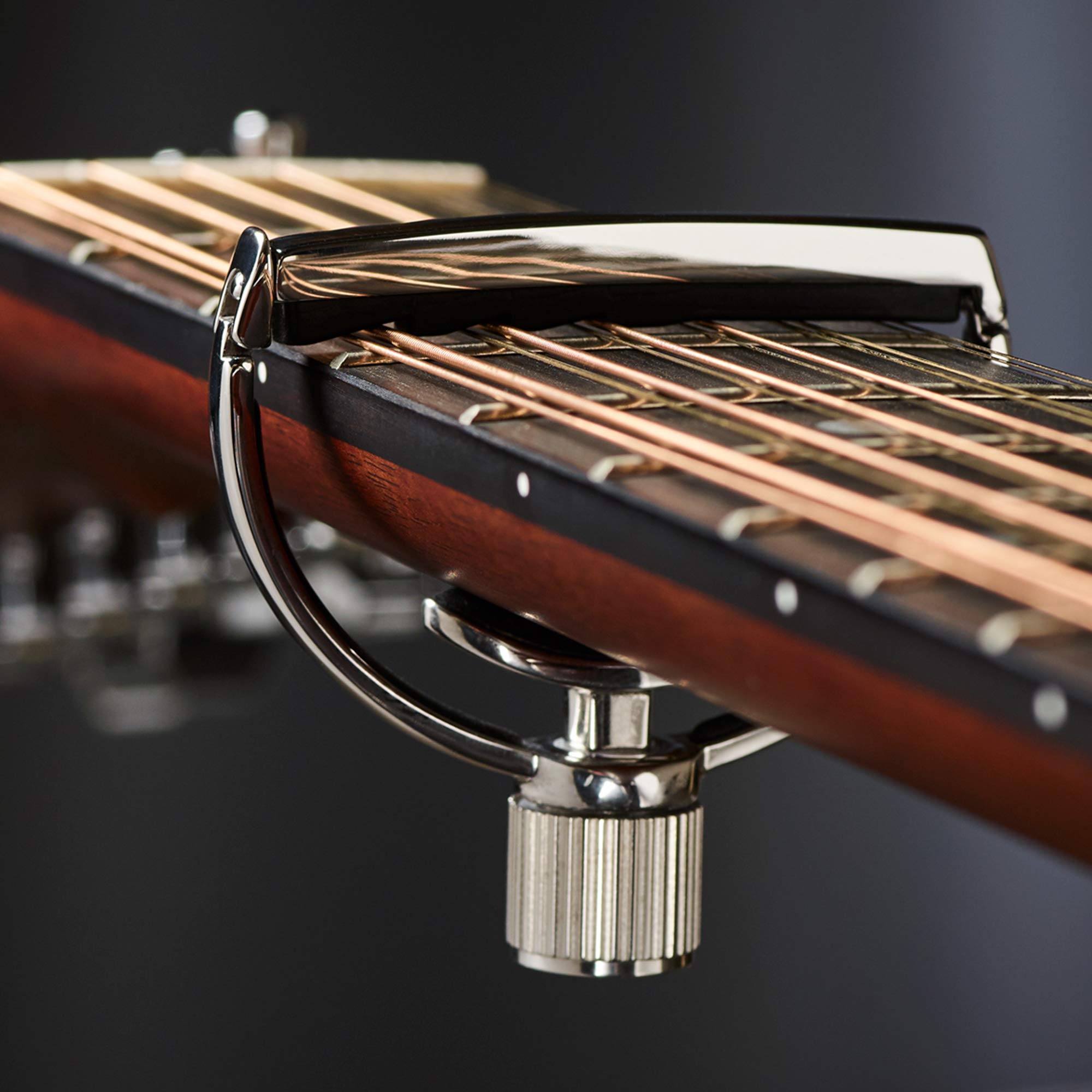 G7th Heritage Capo Guitarra de 12 Cuerdas S1 Estándar – Capotraste de Estribo Acero Inoxidable con Tecnología de Radio Adaptativo (ART) y Almohadilla de Cuerdas Compensada – Capo Galardonado