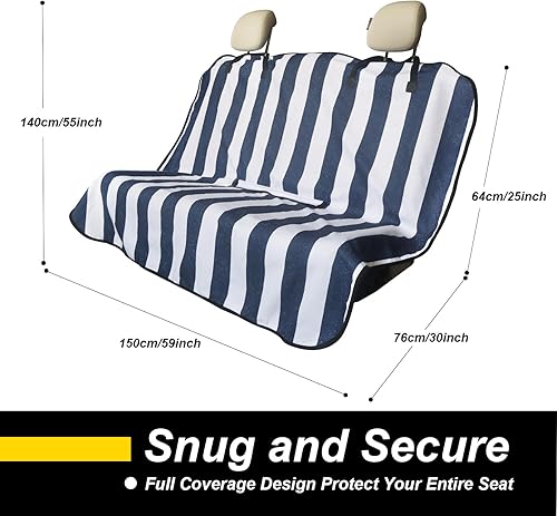 Miniatura 295 de Funda protectora de asiento de automóvil, para asientos delanteros, para entrenamiento de gimnasio, correr, nadar, playa y senderismo, impermeable