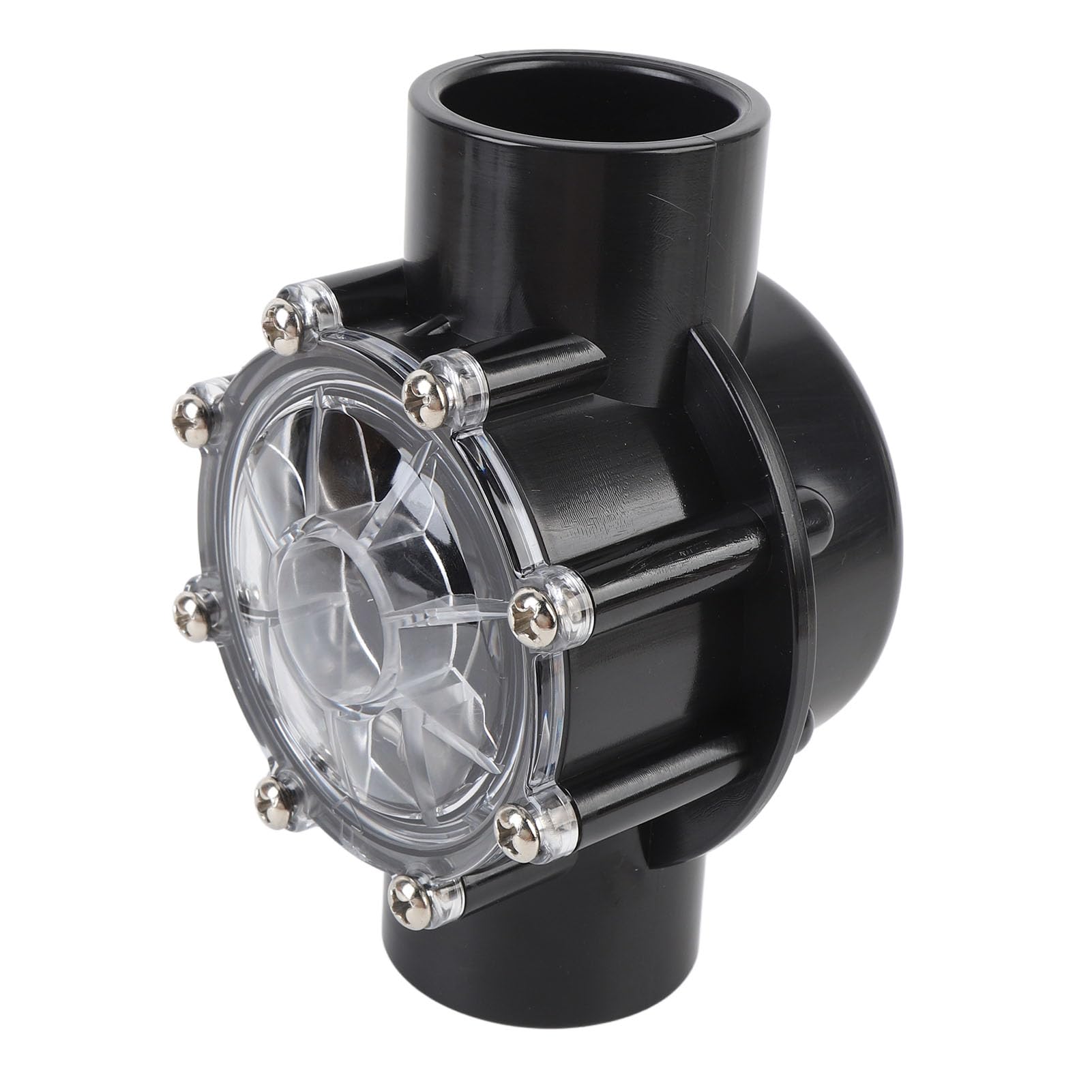 Tissting Clapet Anti Retour 2.34in/60mm 7305 pour Aquarium Piscine Spa - Clapet Anti Retour en PVC Démontable pour Débit Élevé