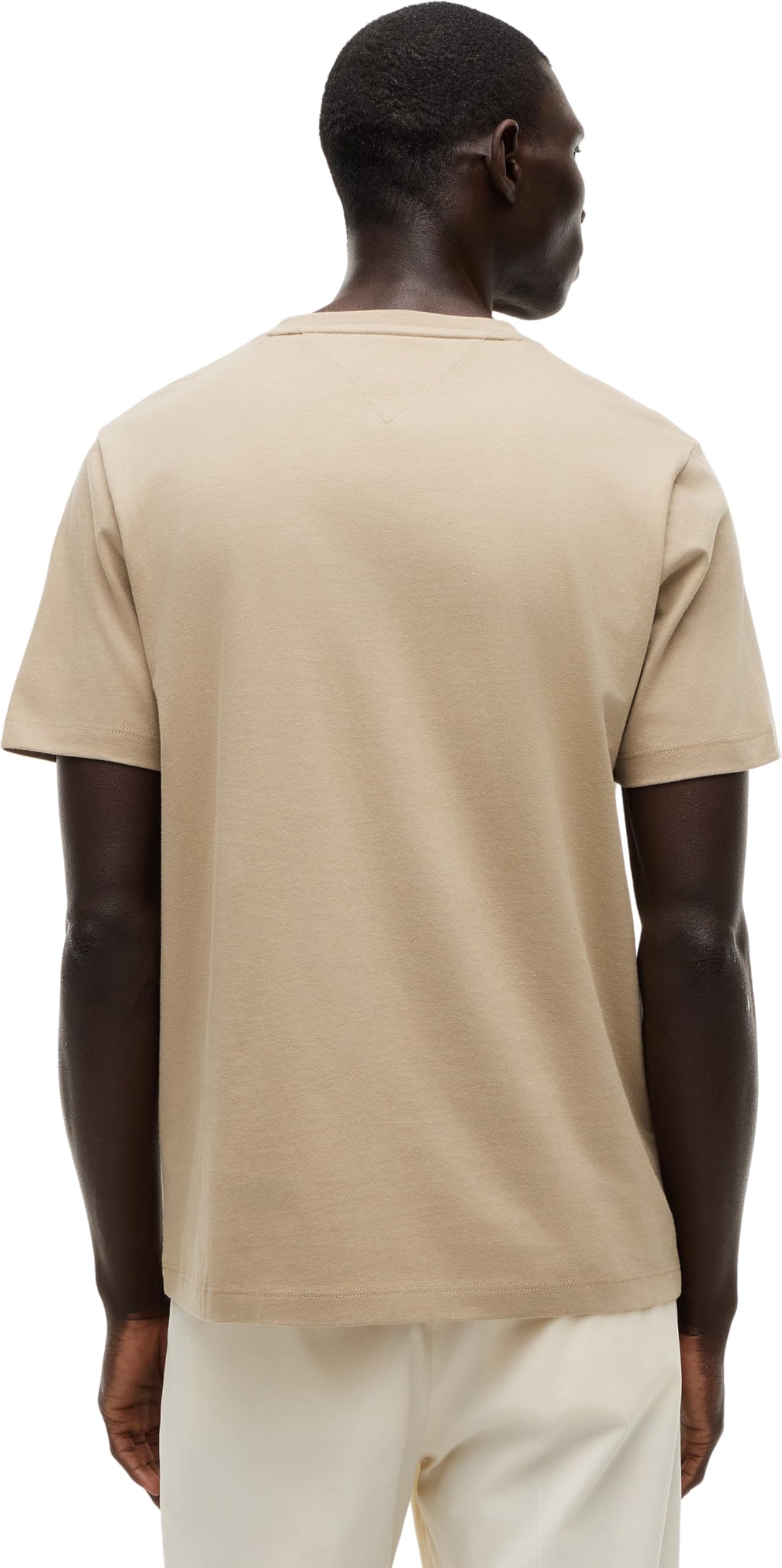 Tommy Hilfiger Camiseta de Manga Corta Hombre Essential tee con Cuello de Pico