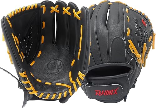 Miniatura 10 de PHINIX Guantes de béisbol y sóftbol de 12 12"