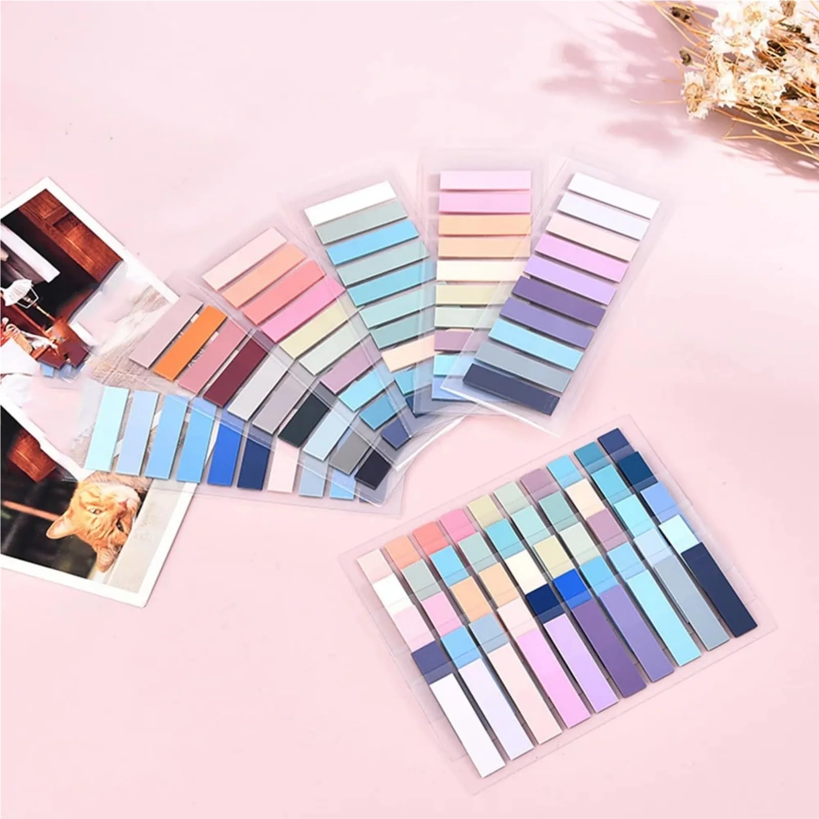 Posted It Sticky Notes 30PCS trasparente colorato indice creativo memo pad ufficio scuola cancelleria adesivi autoadesivi Posted it Sticky Note Pad (03)