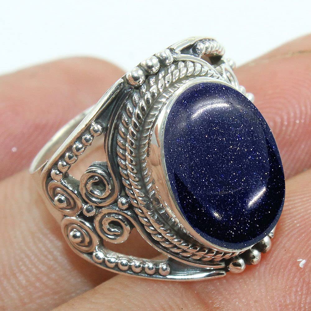 Sterling Silver 925 Ring For Women &s Natural Gemstone Ring Sterling Silver Engagement Ring June Birthstone Bezel Set Gemstone Ring - 2