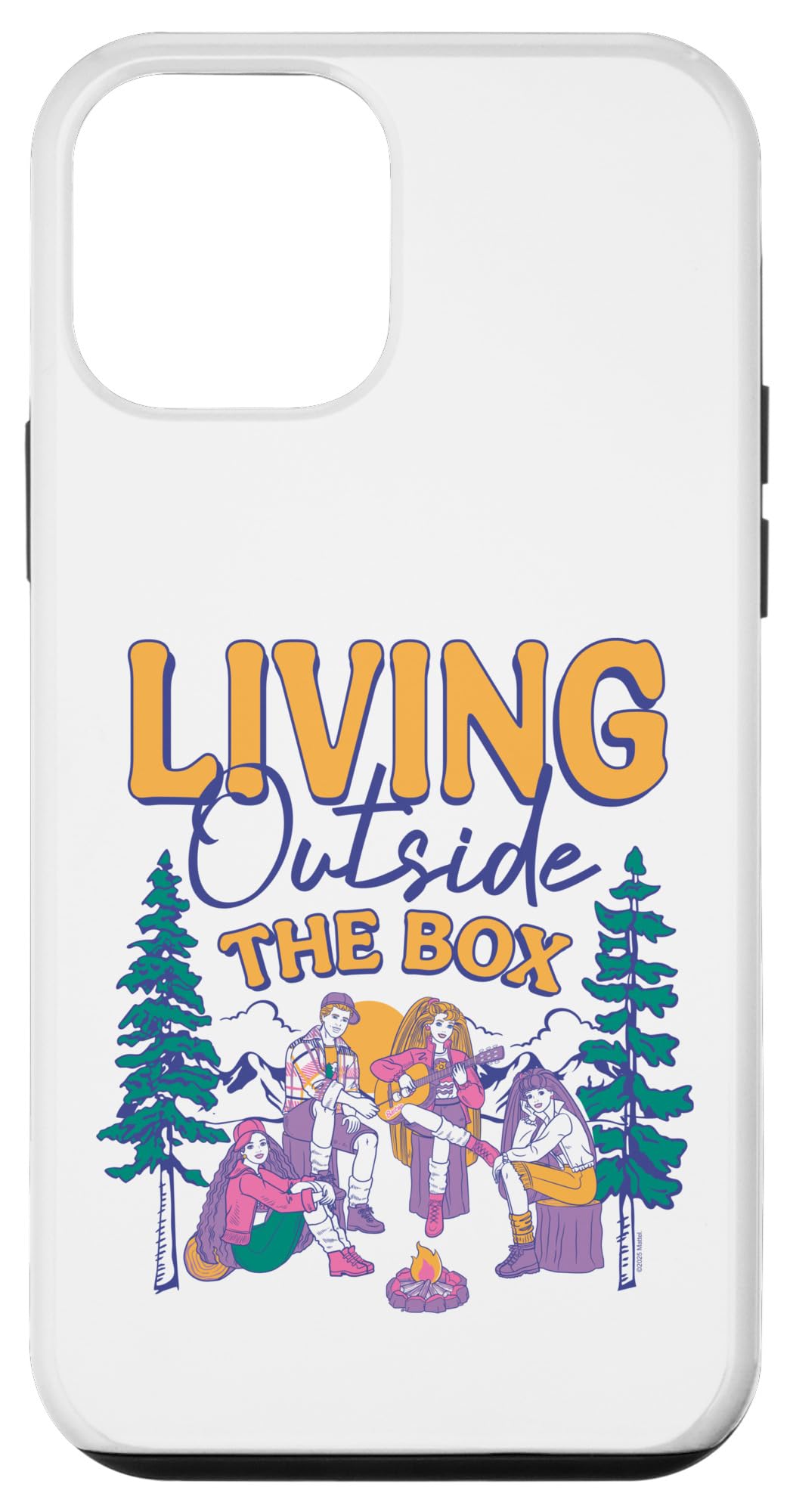 Barbie -Living Outside the Box Campfire Art Case for iPhone 12 mini