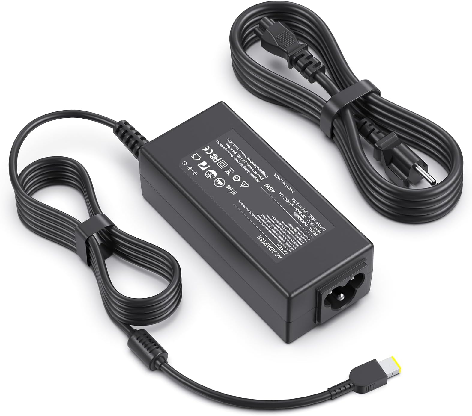 ROLADA 45W Laptop Charger AC Adapter for Lenovo Thinkpad E431 E440 E450 T430 T440 T450 X240 X250 G40 G50 G51;ADLX45NCC2A ADLX45NLC2A ADLX45NCC3A ADLX45NDC3A ADLX45NLC3A Power Supply Cord