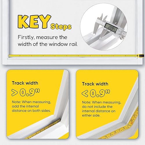 Vista 3 de Puerta para mascotas de tamaño completo para gatos y perros pequeños, ancho ajustable para ventanas correderas, instalación de 10 minutos, marco