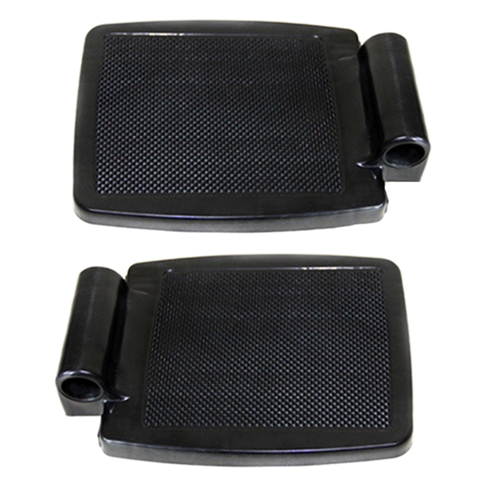 Perfeclan Poggiapiedi per seggiola a rotelle Durevole Pedana AntiGraffio Staccabile di qualità Accessori per Carrozzina per impieghi gravosi Attrezzatura, Foro in plastica da 2,2 cm