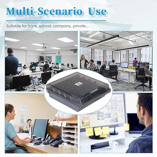 Miniatura 6 de Catekro Tarjetero para tarjetas de visita Índice de tarjetas de visita Caja de almacenamiento Caja de almacenamiento Clasificación de tarjetas