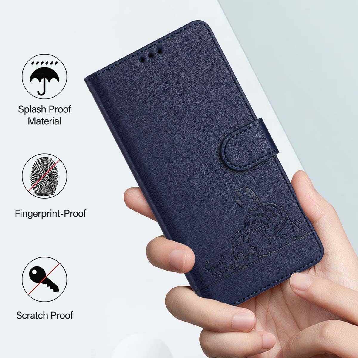 Jasonyu Cover per OPPO Reno13 F 5G/4G/Reno13 FS Flip Custodia in Pelle PU, Cover a Libro Portafoglio, Funzione Supporto, Magnetica, Slot Schede, TPU Bumper Caso Custodia (Nero Jasonyu Cover per OPPO Reno13 F 5G/4G/Reno13 FS Flip Custodia in Pelle PU, Cover a Libro Portafoglio, Funzione Supporto, Magnetica, Slot Schede, TPU Bumper Caso Custodia (Nero