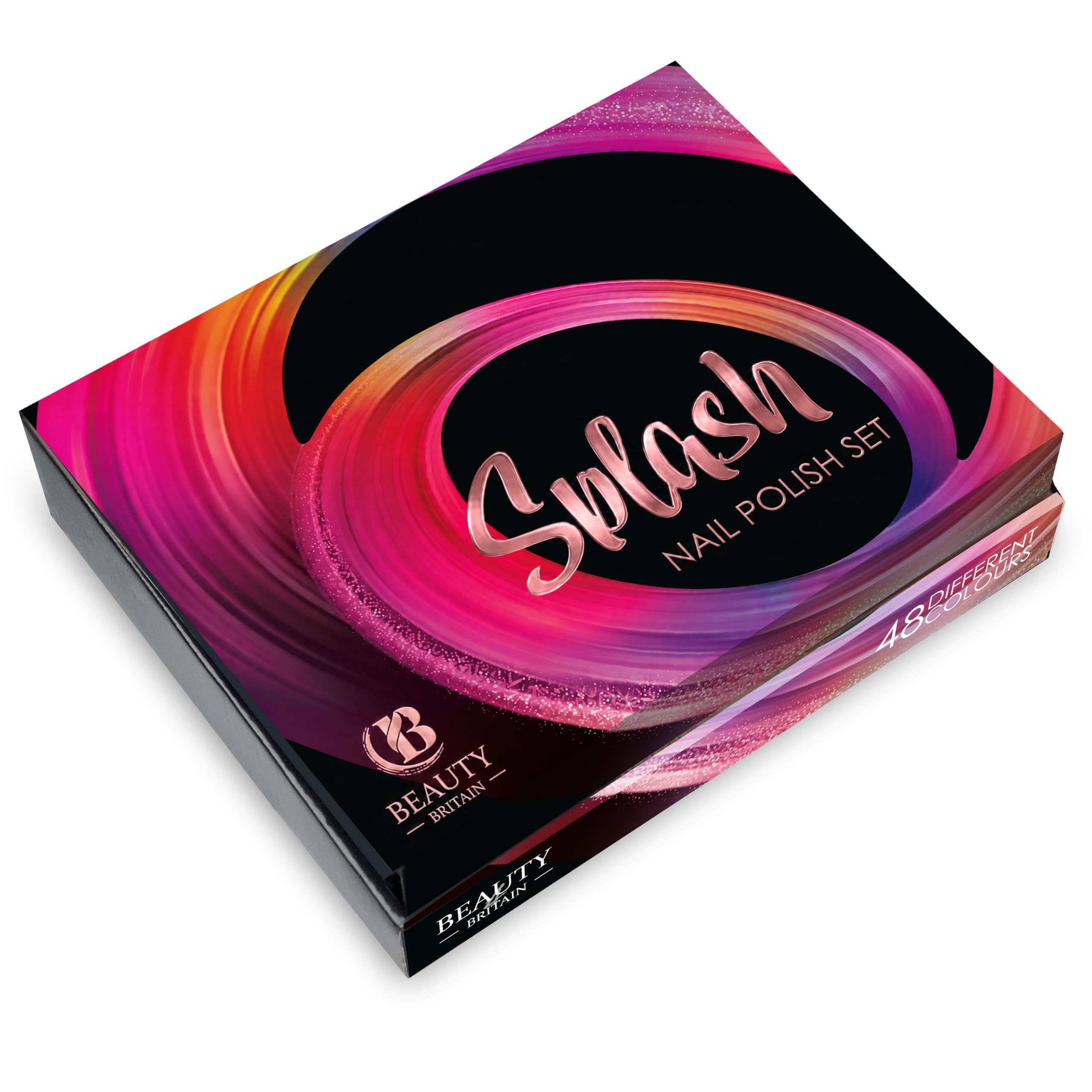 Splash 48 x Vernis À Ongles Vernis Lot De 48 Différentes Couleurs Modernes Séchage Rapide