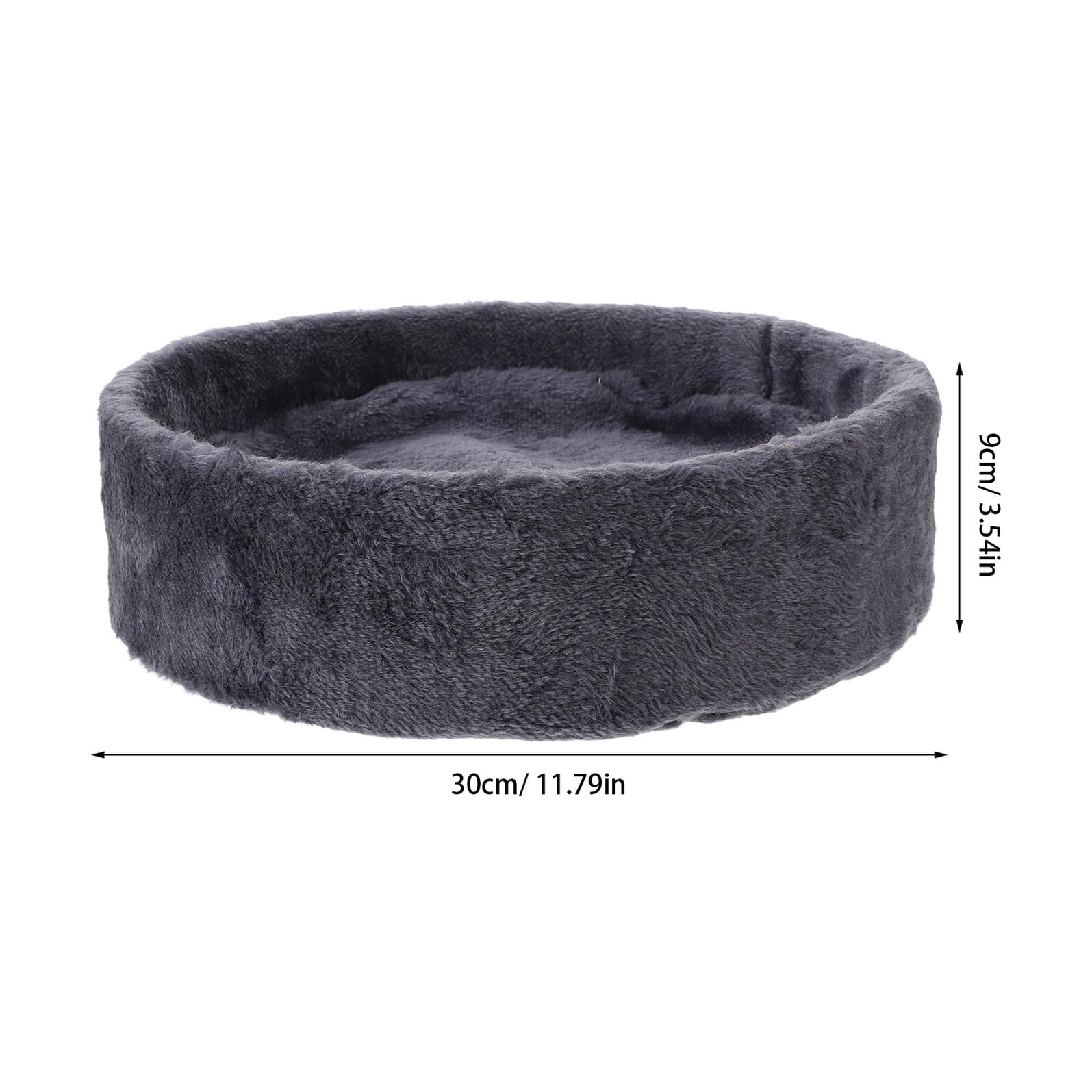 SHINEOFI Amaca Sostitutiva per Tiragraffi in Pile Lavabile con Cuscino 30 CM Accessorio Compatibile per Cuccia Gatti e Forniture per Animali Domestici Nido Comodo per Gattini Uso