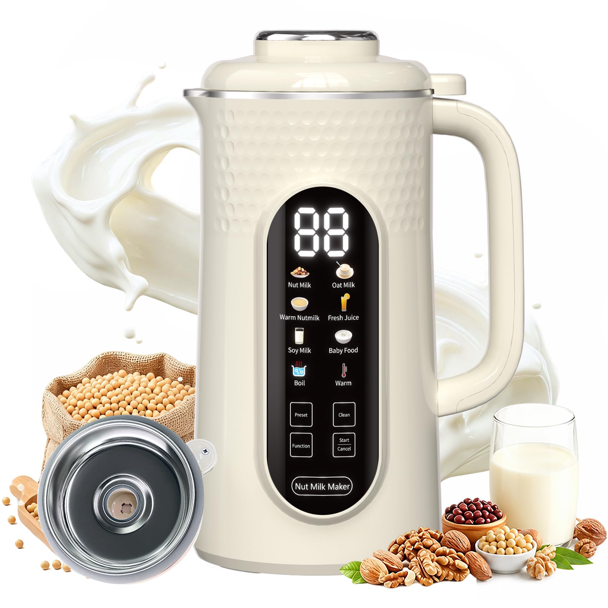 Graplife 10 in 1 Nut Milk Maker Machine