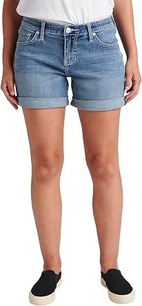 Jag Jeans  Alex Mid Rise Boyfriend Short