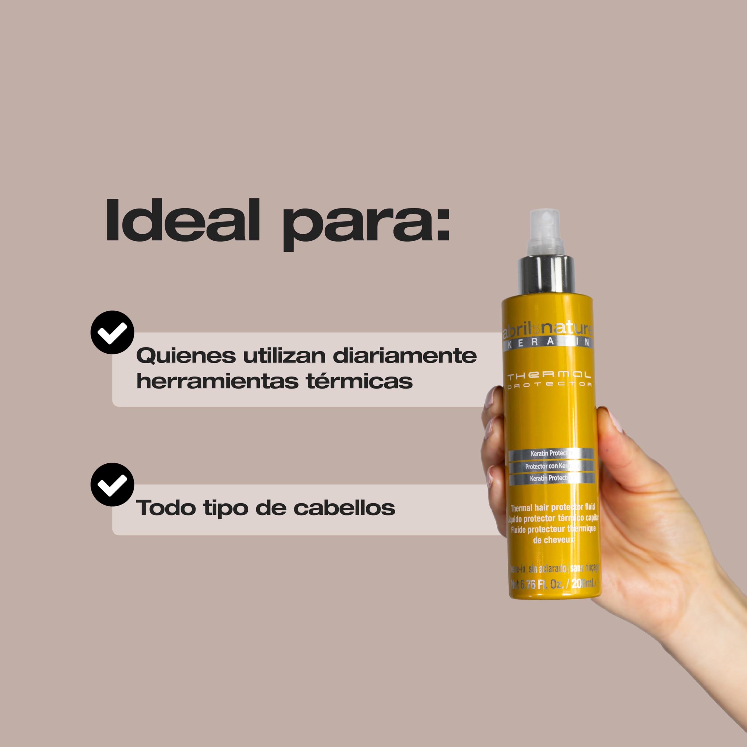 abril et nature Protector Térmico Reparador 200 ml