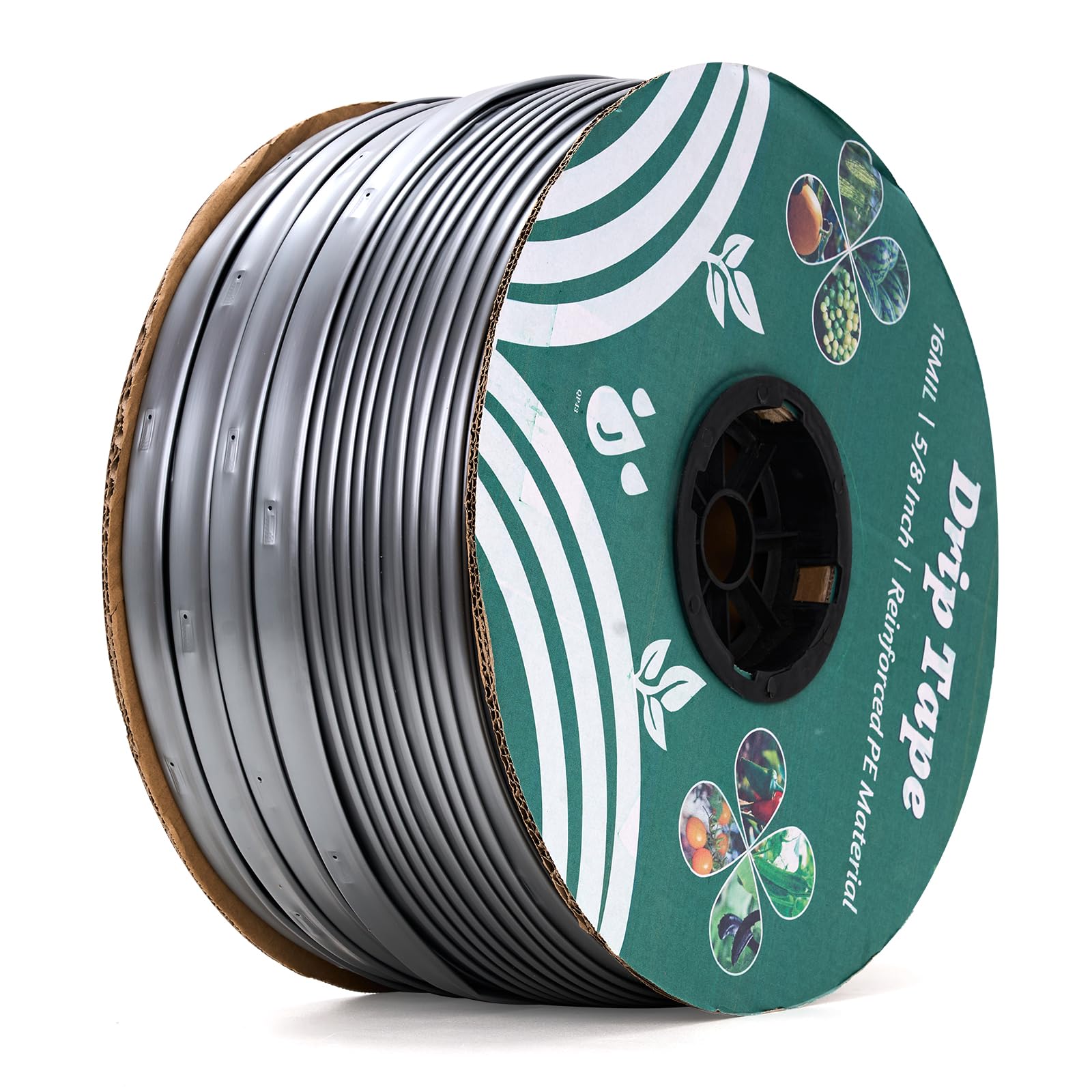 DarkTank 2000FT 5/8 Drip Tape Silver Reflective 16 Mil