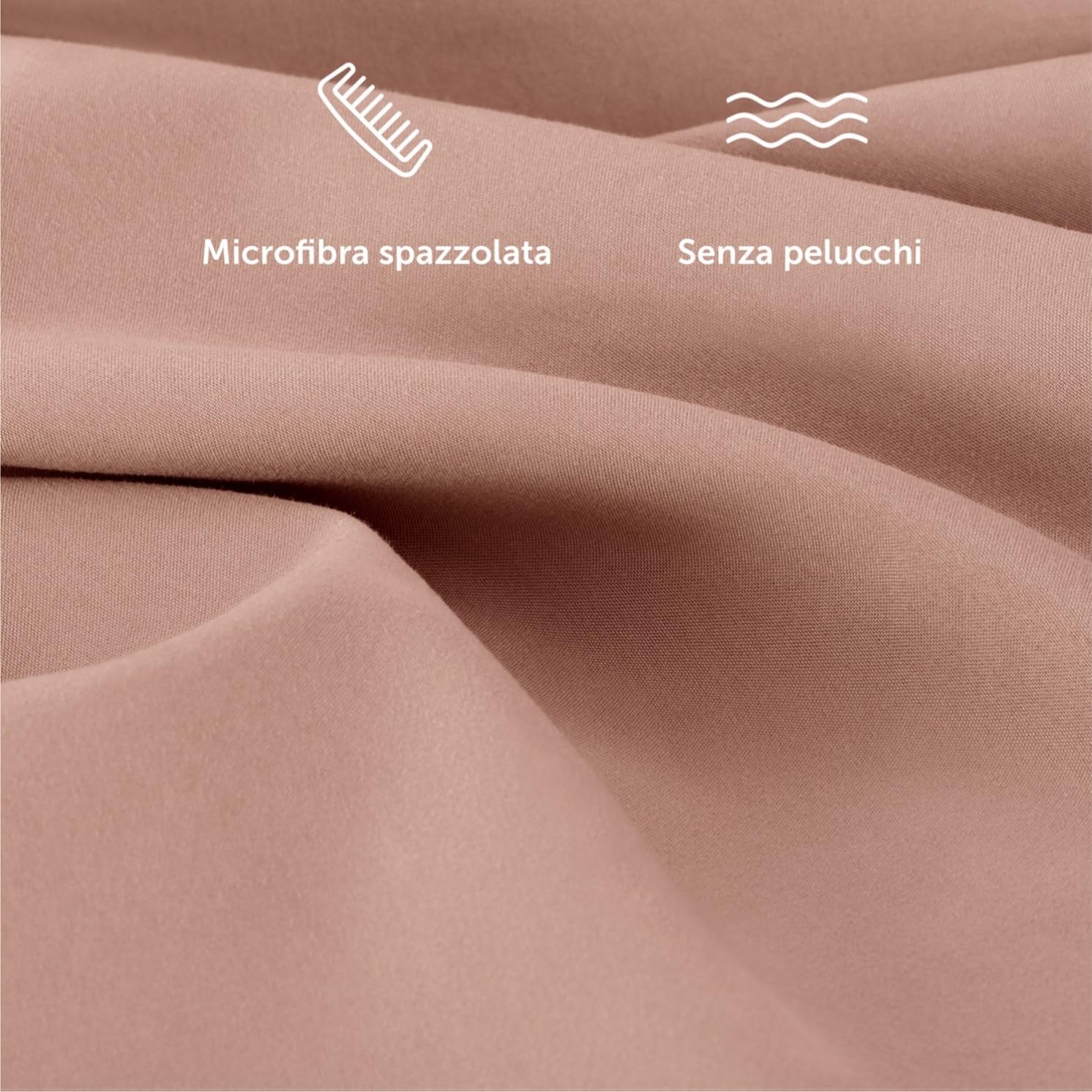 Blumtal Copripiumino 220 x 240 cm + 2 federe 65 x 65 cm – Parure da letto 220 x 240 per adulti, certificato Oeko-Tex, 3 pezzi in microfibra, copripiumino per 2 persone, colore: rosa