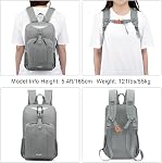G4Free Mini 10L Hiking Daypack Small Hiking Backpack Cycling Compact Shoulder Backpack Outdoor for Men Women